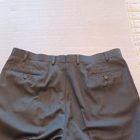 Sean John Fine Tailoring Men Tall 2-Piece black suit Jacket 42XL/Pants 38W X 34L - Picture 14 of 16